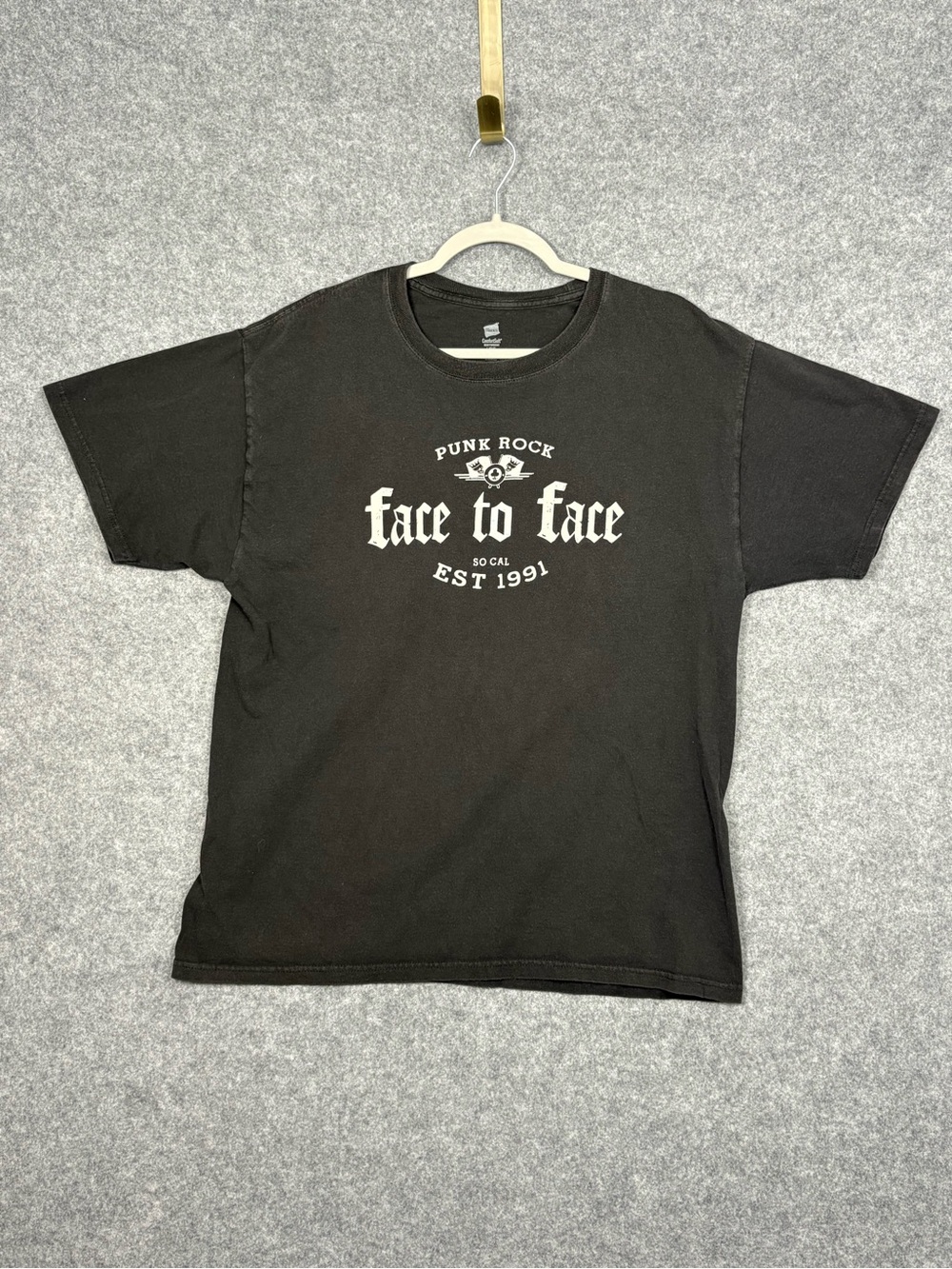 Face To Face Punk Rock So Cal Graphic Band Tee
